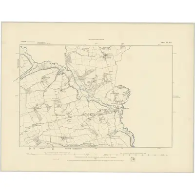 1883 Map of Cornwall IX.NE