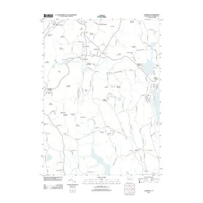 2012 Map of Cornwall, 2012 Print