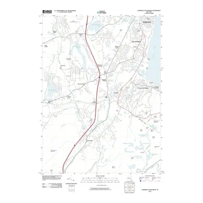 2010 Map of Cornwall-on-Hudson, 2010 Print