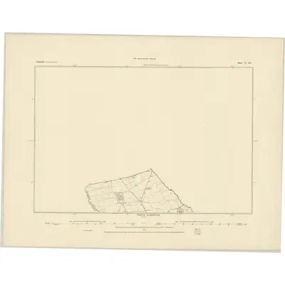 1883 Map of Cornwall VI.SE