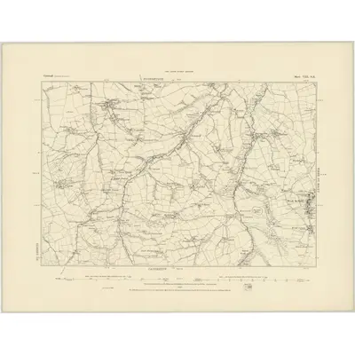 1883 Map of Cornwall VIII.NE