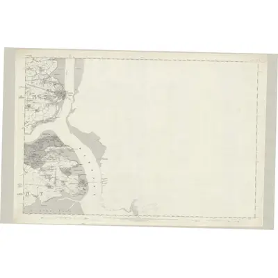 1856 Map of Cornwall XLVI, 1866 Print