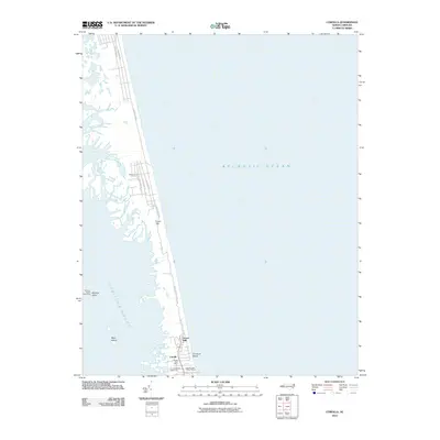 2010 Map of Corolla, 2010 Print