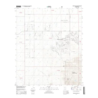 2014 Map of Corona De Tucson, 2014 Print