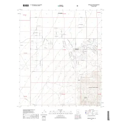 2018 Map of Corona De Tucson, 2018 Print