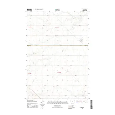 2015 Map of Corona, 2015 Print