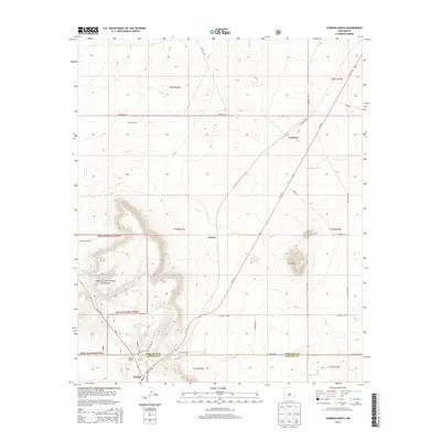 2013 Map of Corona North, 2013 Print