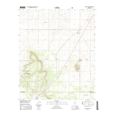 2017 Map of Corona North, 2017 Print