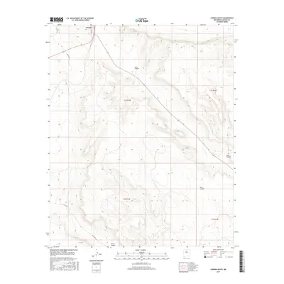 2017 Map of Corona South, 2017 Print