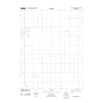 2012 Map of Coronado Cemetery, 2012 Print