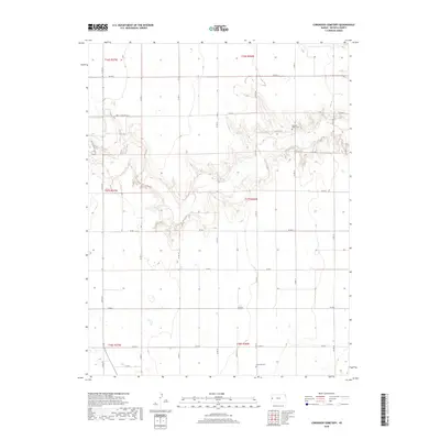 2018 Map of Coronado Cemetery, 2018 Print