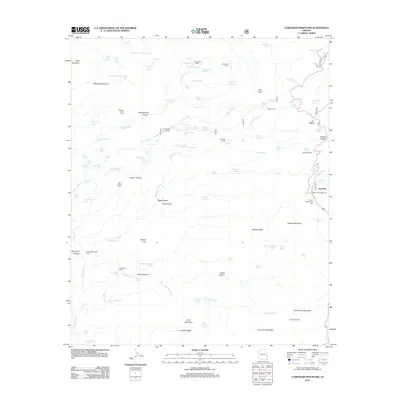 2011 Map of Coronado Mountain, 2011 Print