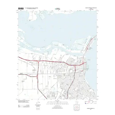 2013 Map of Corpus Christi, 2013 Print