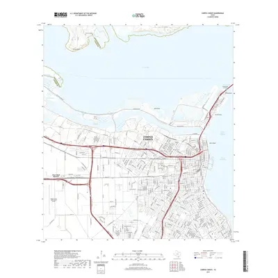 2019 Map of Corpus Christi, 2019 Print