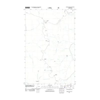2011 Map of Corral Butte, 2011 Print