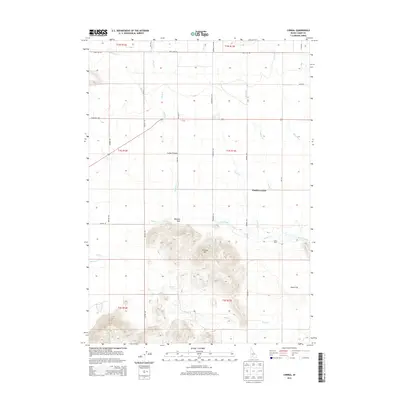 2013 Map of Corral, 2013 Print