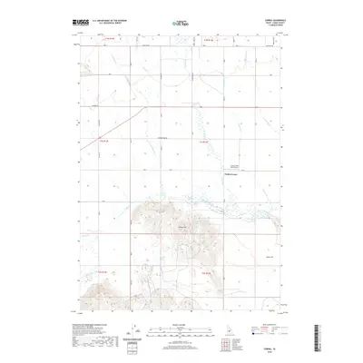 2020 Map of Corral, 2020 Print