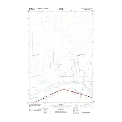 2011 Map of Corral Canyon, 2011 Print