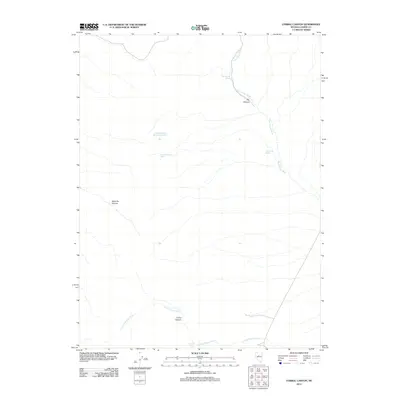 2012 Map of Corral Canyon, 2012 Print