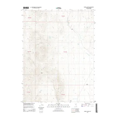 2014 Map of Corral Canyon, 2014 Print