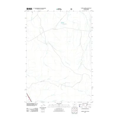 2011 Map of Corral Creek, 2011 Print