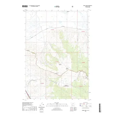 2020 Map of Corral Creek, 2020 Print