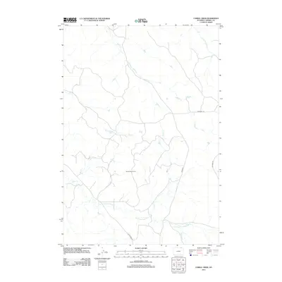 2012 Map of Corral Creek, 2012 Print