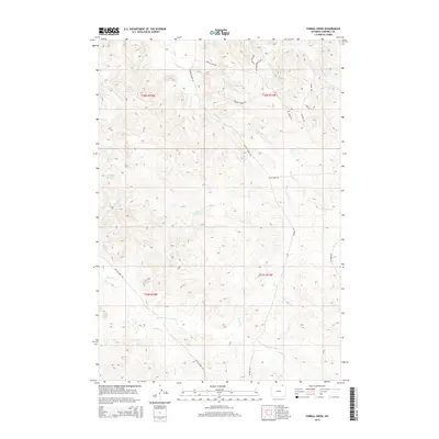 2015 Map of Corral Creek, 2015 Print