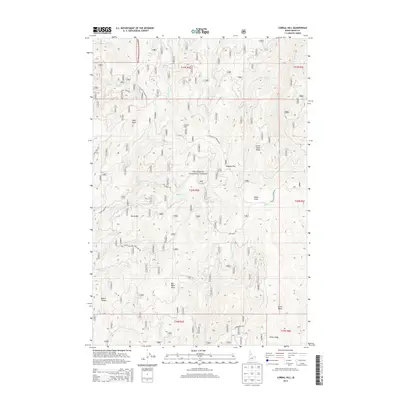 2013 Map of Corral Hill, 2013 Print