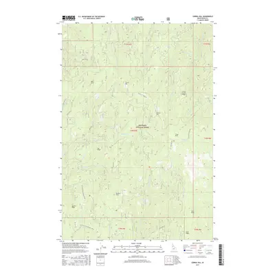 2017 Map of Corral Hill, 2017 Print