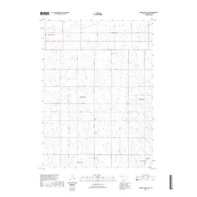 2018 Map of Correctionville NW, 2018 Print