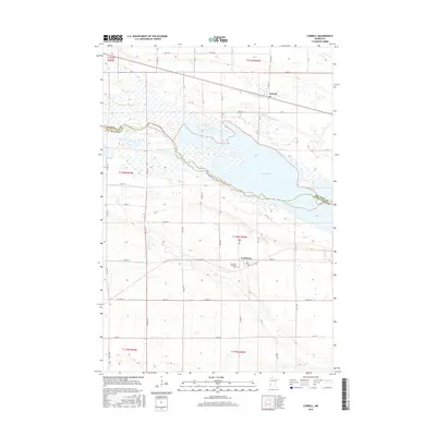 2016 Map of Correll, 2016 Print