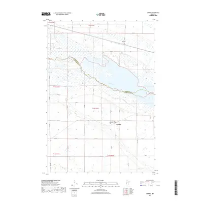 2019 Map of Correll, 2019 Print