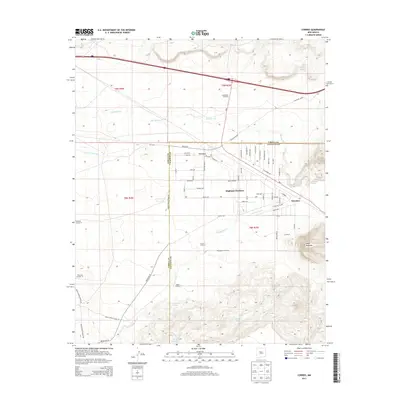 2013 Map of Correo, 2013 Print