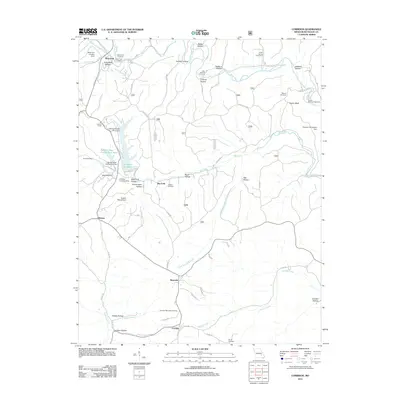 2011 Map of Corridon, 2011 Print