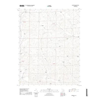 2017 Map of Corridon SE, 2017 Print