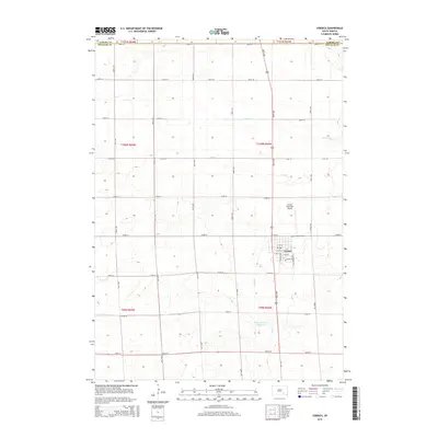 2015 Map of Corsica, 2015 Print