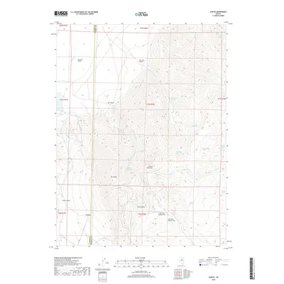 2018 Map of Cortez, 2018 Print