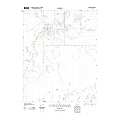 2010 Map of Cortez, 2010 Print