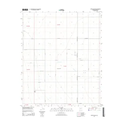 2014 Map of Cortez Peak NW, 2014 Print