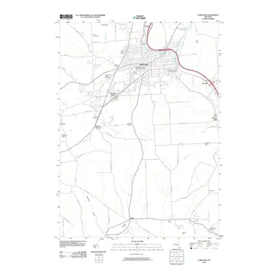 2010 Map of Cortland, 2010 Print