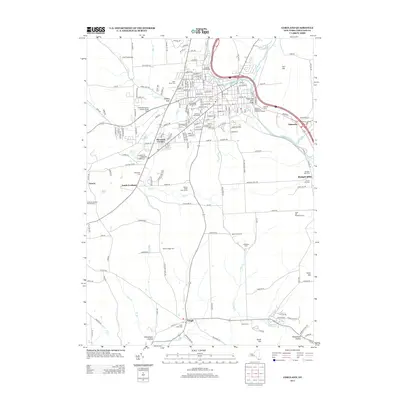 2013 Map of Cortland, 2013 Print