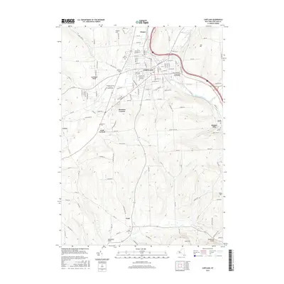 2016 Map of Cortland, 2016 Print