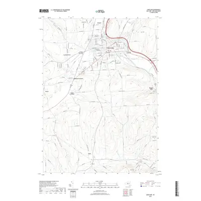 2019 Map of Cortland, 2019 Print
