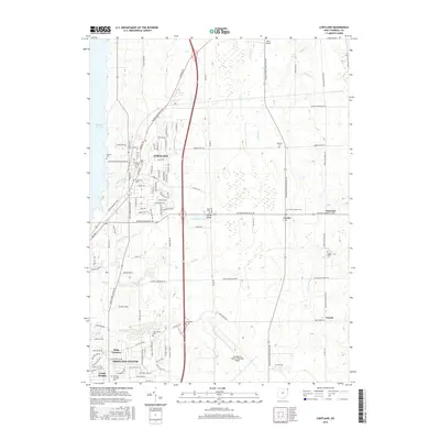 2016 Map of Cortland, 2016 Print