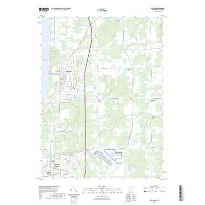 2023 Map of Cortland, 2023 Print