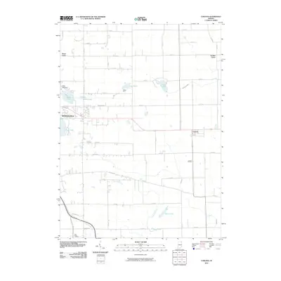 2010 Map of Corunna, 2010 Print