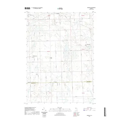 2019 Map of Corunna SE, 2019 Print