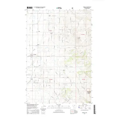 2017 Map of Corvallis, 2017 Print