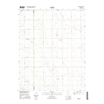 2015 Map of Corwin, 2015 Print